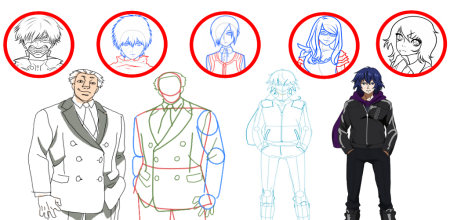 Току карандашом поэтапно