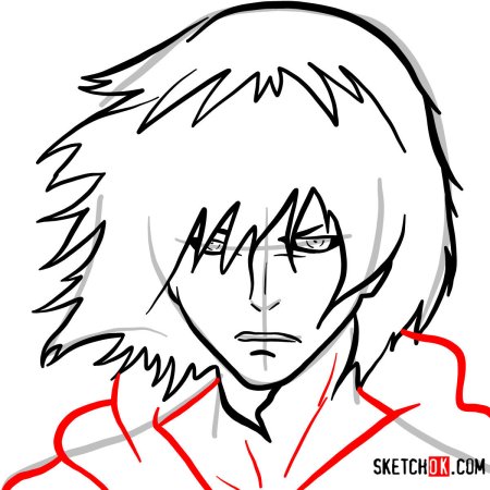 Раскраска Токийский гуль Аято