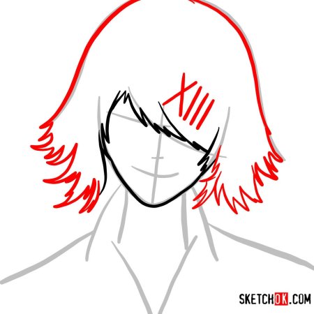 Джузо нарисовать поэтапно