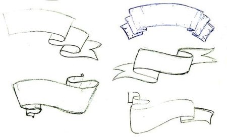 Ленточка для срисовки