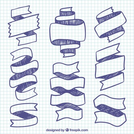 Лента карандашом