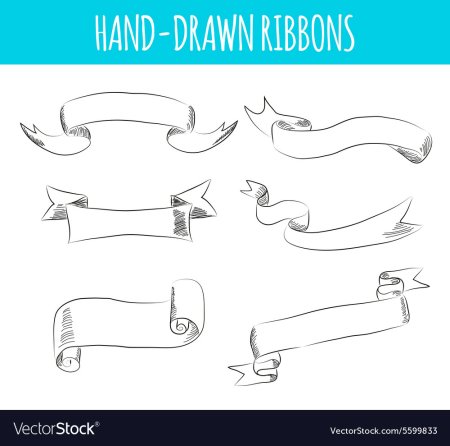Ленточка рисунок