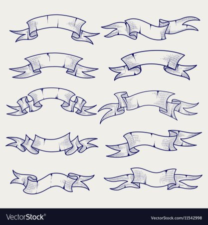 Ленточка скетч