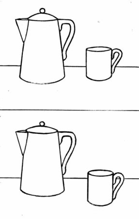 Рисунки для срисовки Кружка