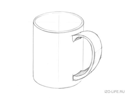 Чайник построение сбоку