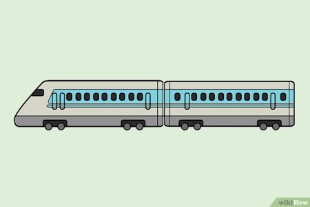 Поезд рисунок карандашом