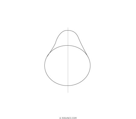 Рисуем грушу поэтапно