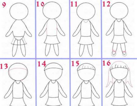 Учимся рисовать снеговика