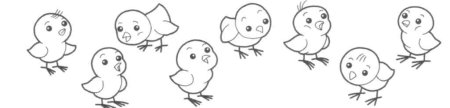 Нарисовать цыпленка