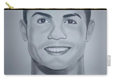 ASMR drawing Месси Роналду