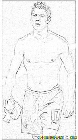 Сатирический портрет Роналду