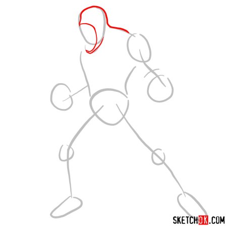 Нарисовать Венома поэтапно