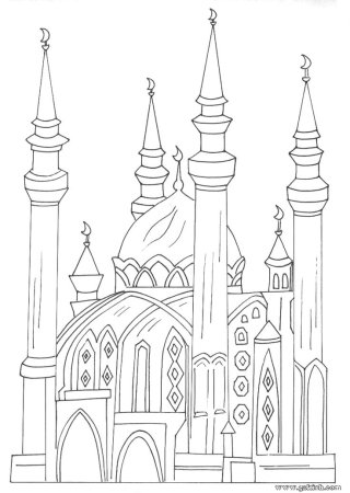 Кул Шариф рисунок