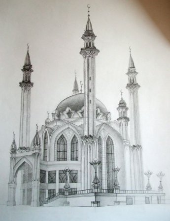 Мечеть для рисования