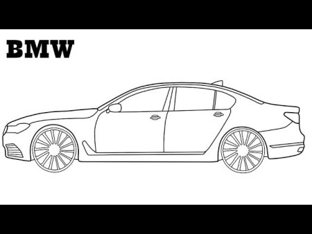 Рисунок БМВ легкий