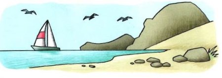 Черное море и его берега рисунок