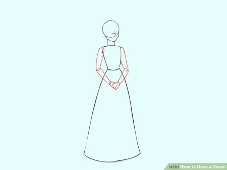 Поэтапное рисование Василисы прекрасной