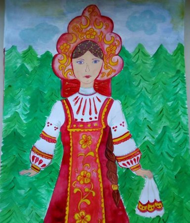 Царевна карандашом