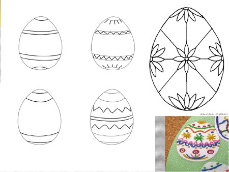 Яйцо рисунок поэтапно (53 фото)