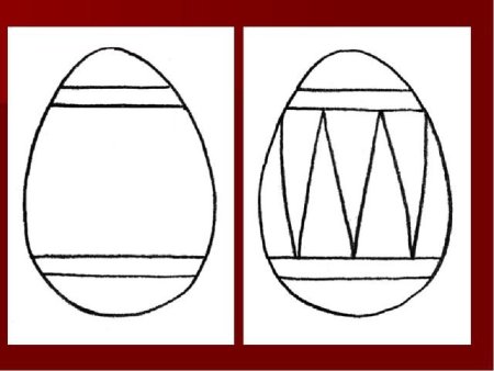 Пасхальные яйца урок изо