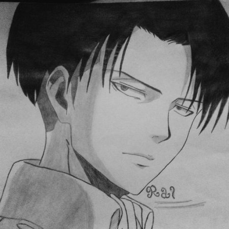 Поэтапное рисование Леви