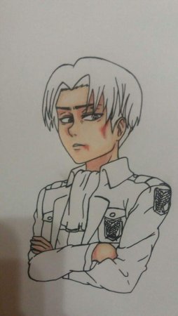 Леви Аккерман глаза