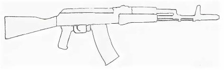 Как нарисовать АК 47