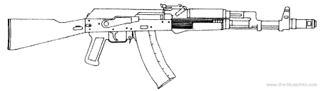 АК 74 Blueprint