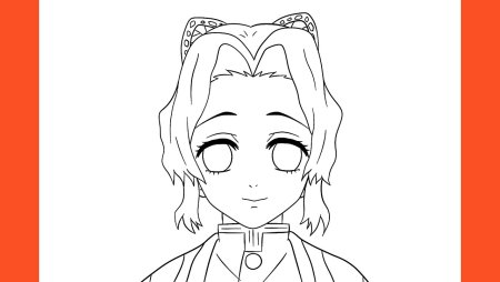 Шинобу Кочо для срисовки