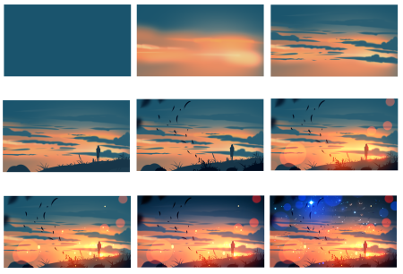 Туториал пейзаж САИ