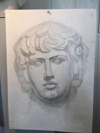Голова Антиноя МАРХИ