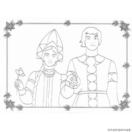 Иван Царевич рисунок