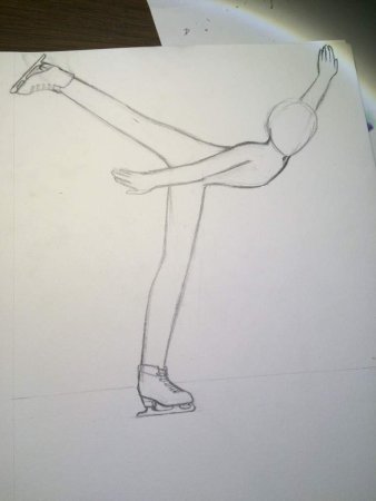 Идеи для рисования фигурного катания