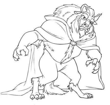 Раскраски для детей chudovishe