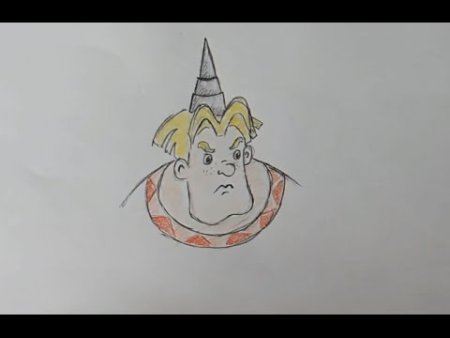 Рисунок богатыря Добрыня Никитич