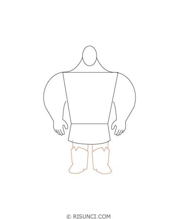 Три богатыря поделка