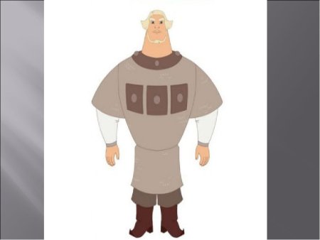 Рисунок богатыря Илья Муромец