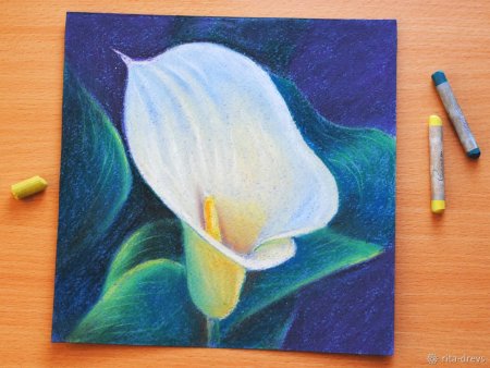 Рисование сухой пастелью для начинающих