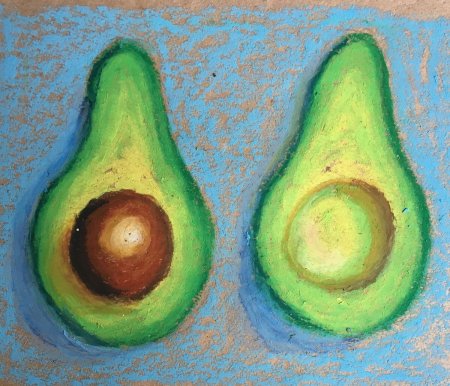 Сухая пастель для рисования