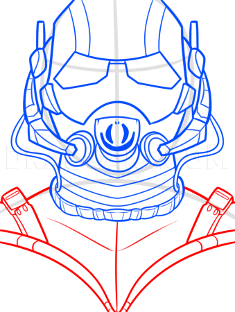 Человек муравей рисунок