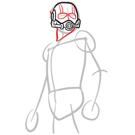 Человек муравей рисунок