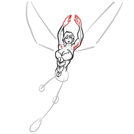 Рисунок муравей для детей карандашом поэтапно