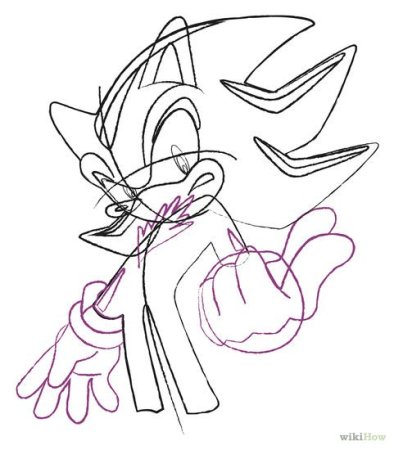 Рисунки Шедоу поэтапно