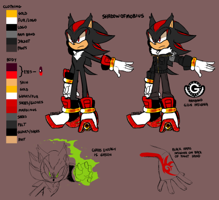 Шедоу из Соника референс