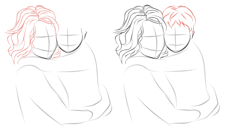 Поэтапное рисование мамы для детей