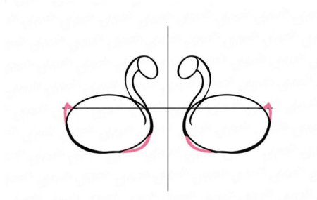 Как рисовать лебедя