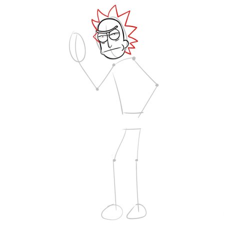 Рик и Морти срисовать