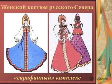 Русский народный праздничный костюм рисунок