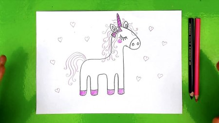 Как нарисовать единорога поэ