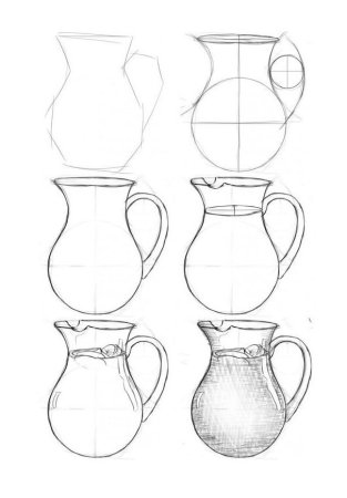 Кувшин рисунок